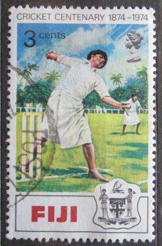 Poštová známka Fidži 1974 Kriket Mi# 317