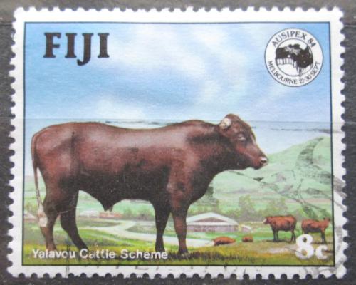 Poštová známka Fidži 1984 Býk Mi# 508