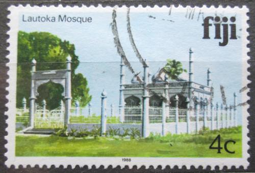 Poštová známka Fidži 1988 Mešita Lautoka Mi# 578 I 