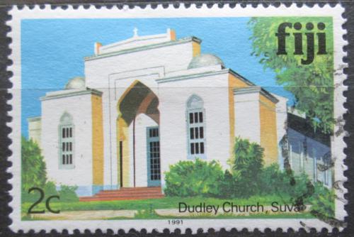 Poštová známka Fidži 1991 Kostel, Suva Mi# 400