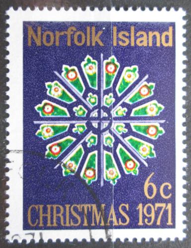 Poštová známka Norfolk 1971 Vianoce Mi# 128