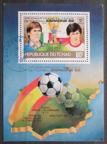Poštová známka Èad 1982 MS ve futbale Mi# 938 A Block