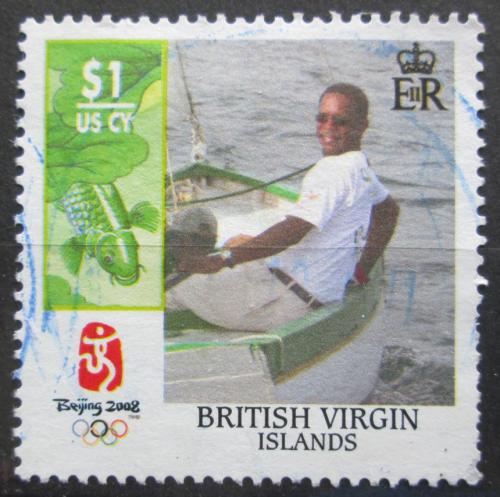 Poštová známka Britské panenské ostrovy 2008 LOH Peking, jachting Mi# 1176