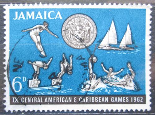 Potov znmka Jamajka 1962 Karibsk hry Mi# 200