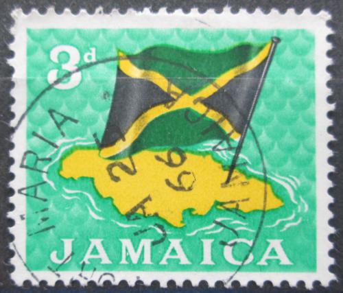 Potov znmka Jamajka 1964 ttna vlajka Mi# 223 - zvi obrzok