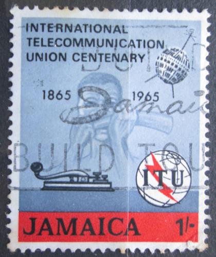 Poštová známka Jamajka 1965 ITU, 100. výroèie Mi# 249