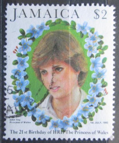 Poštová známka Jamajka 1982 Princezna Diana Mi# 540