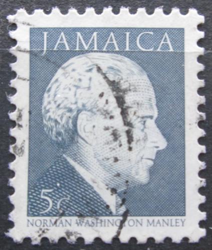 Potov znmka Jamajka 1987 Norman Washington Manley, politik Mi# 657 I  - zvi obrzok