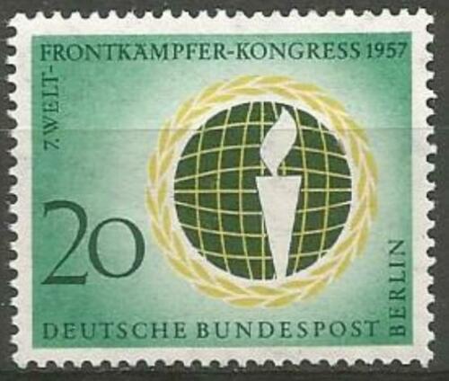 Poštová známka Západný Berlín 1957 Kongres Obráncù hranic Mi# 177