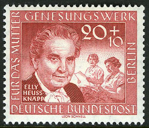 Poštová známka Západný Berlín 1957 Elly Heuss-Knapp Mi# 178