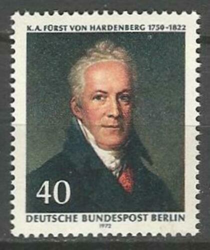 Poštová známka Západný Berlín 1972 Karl August Hardenberg Mi# 440