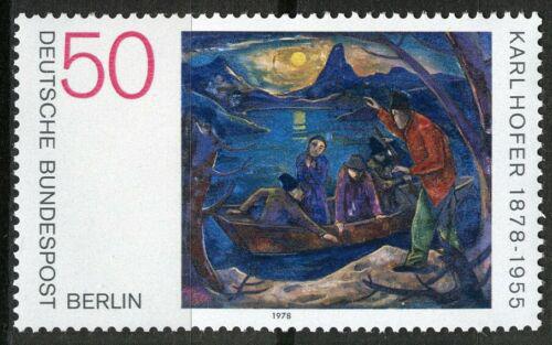 Poštová známka Západný Berlín 1978 Umenie, Karl Hofer Mi# 572