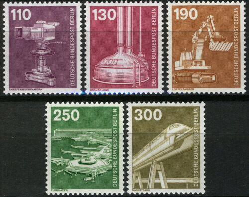 Poštové známky Západný Berlín 1982 Prùmysl a technika Mi# 668-72 Kat 18€