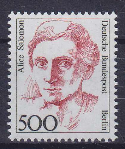 Poštová známka Západný Berlín 1989 Alice Salomon Mi# 830 Kat 11€