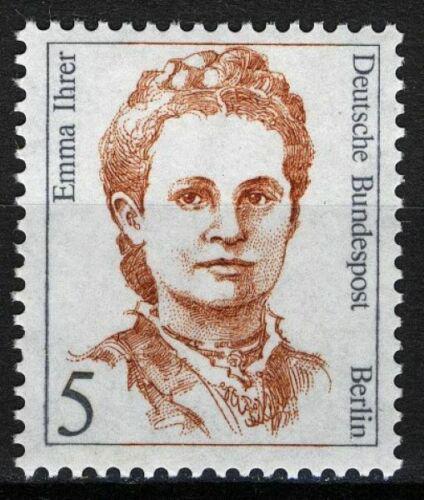 Poštová známka Západný Berlín 1989 Emma Ihrer, politièka Mi# 833