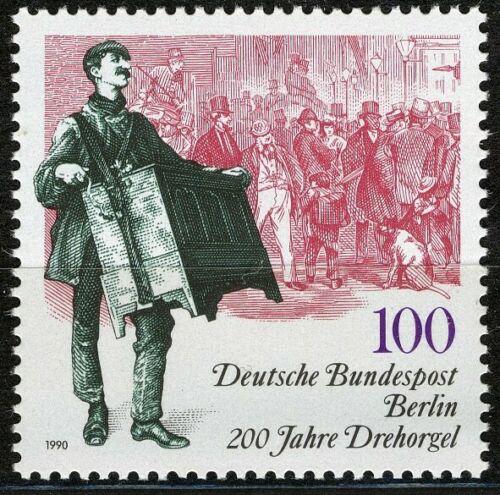 Poštová známka Západný Berlín 1990 Muzikant Mi# 872