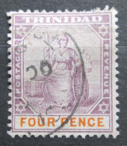 Poštová známka Trinidad a Tobago 1896 Britannia Mi# 40 Kat 18€