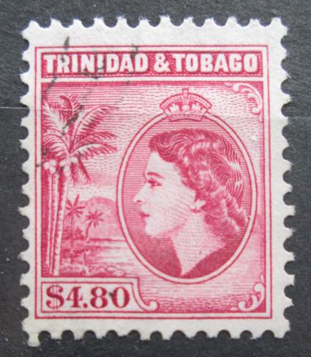 Poštová známka Trinidad a Tobago 1955 Krá¾ovna Alžbeta. Mi# 166 C Kat 13€