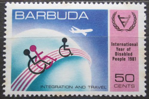 Poštová známka Barbuda 1981 Medzinárodný rok postižených Mi# 572