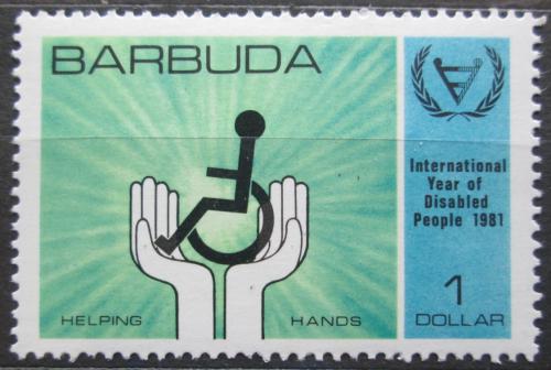 Poštová známka Barbuda 1981 Medzinárodný rok postižených Mi# 574 
