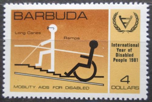 Poštová známka Barbuda 1981 Medzinárodný rok postižených Mi# 575
