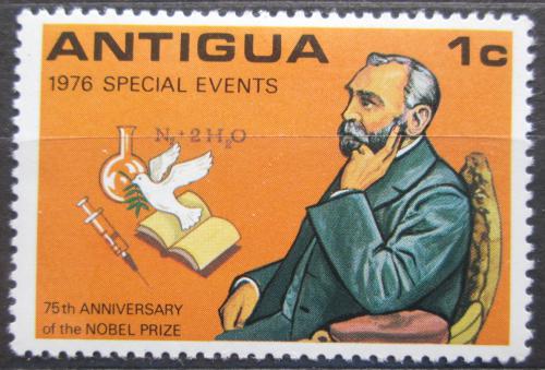 Poštová známka Antigua 1976 Alfred Nobel Mi# 448