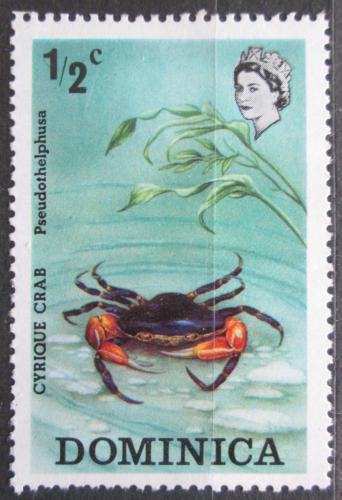 Poštová známka Dominika 1973 Krab Mi# 368