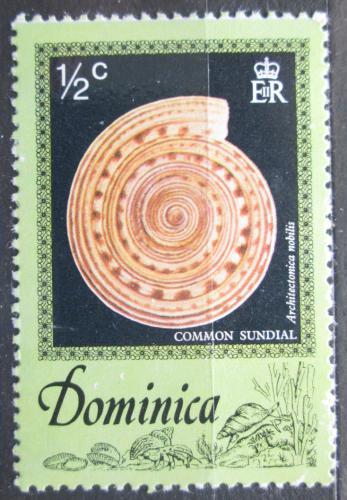 Poštová známka Dominika 1976 Architectonica nobilis Mi# 517