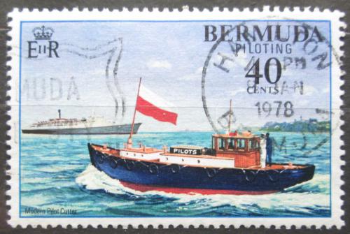 Poštová známka Bermudy 1977 Lode Mi# 348