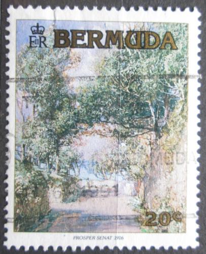 Poštová známka Bermudy 1991 Umenie, Prosper Senat Mi# 596