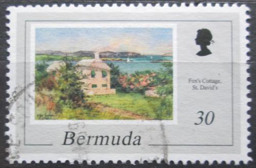Poštová známka Bermudy 1998 Umenie, Tucker Mi# 739
