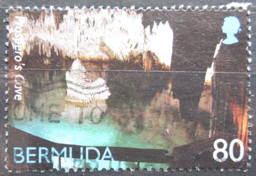 Poštová známka Bermudy 2002 Krápníková jeskynì Prospero Mi# 820