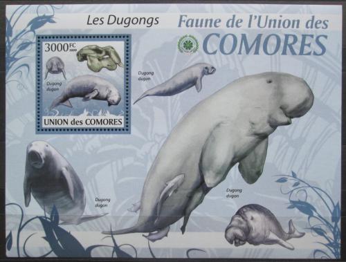 Poštová známka Komory 2009 Dugong Mi# 2467 Kat 15€