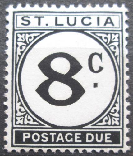 Poštová známka Svätá Lucia 1949 Doplatná Mi# 9