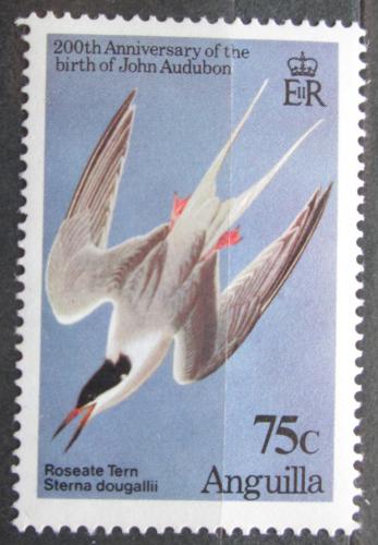 Poštová známka Anguilla 1985 Rybák rajský, Audubon Mi# 636
