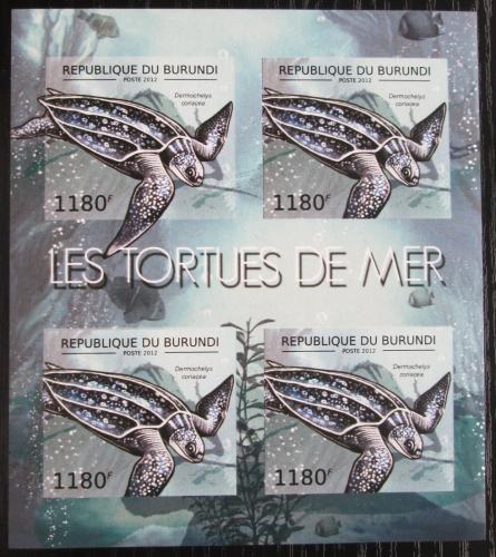 Poštové známky Burundi 2012 Kožatka velká neperf. Mi# 2788 B Bogen