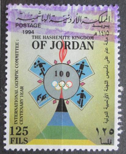 Poštová známka Jordánsko 1994 MOV, 100. výroèie Mi# Mi# 1541