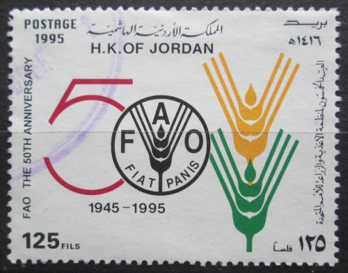 Poštová známka Jordánsko 1995 FAO, 50. výroèie Mi# Mi# 1578
