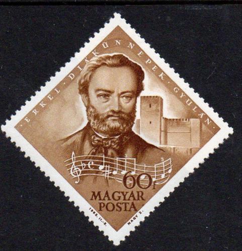 Poštová známka Maïarsko 1963 Ferenc Erkel, skladatel Mi# 1921
