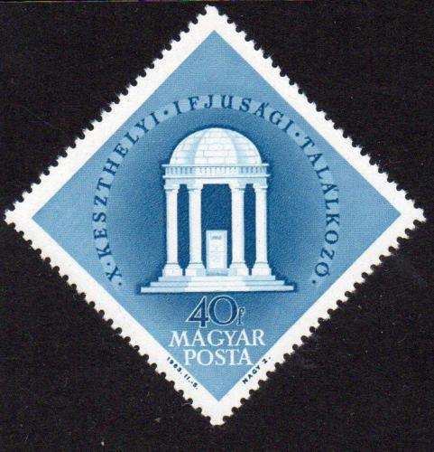 Poštová známka Maïarsko 1963 Pamätník Helikon Mi# 1923