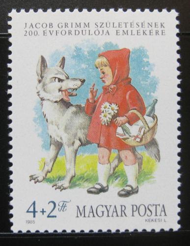Poštová známka Maïarsko 1985 Èervená Karkulka Mi# 3746