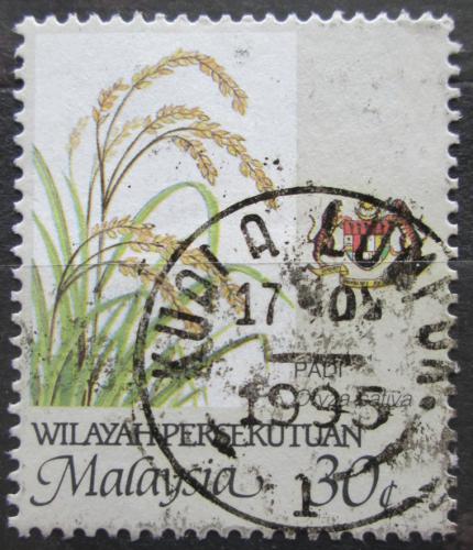 Poštová známka Malajsie 1986 Rýže Mi# 21 F
