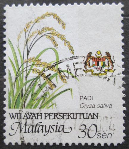 Poštová známka Malajsie 2002 Rýže Mi# 25 D