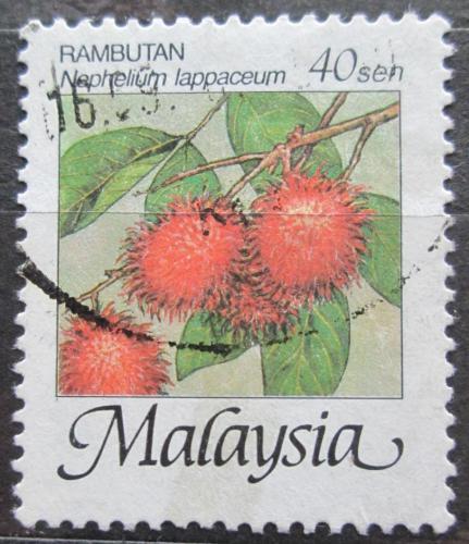 Poštová známka Malajsie 2002 Rambutan Mi# 1158