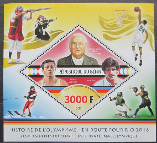 Poštová známka Benin 2015 LOH Rio de Janeiro Mi# N/N