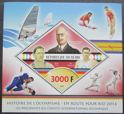 Poštová známka Benin 2015 LOH Rio de Janeiro Mi# N/N