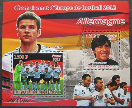Poštové známky Mali 2012 ME ve futbale, tým Nemecko Mi# N/N