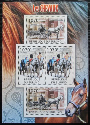 Poštové známky Burundi 2012 Dostavníky Mi# 2401-02 Bogen