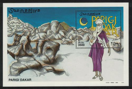 Poštová známka Somálsko 2002 Rallye Paøíž-Dakar Mi# Block 95 Kat 15€