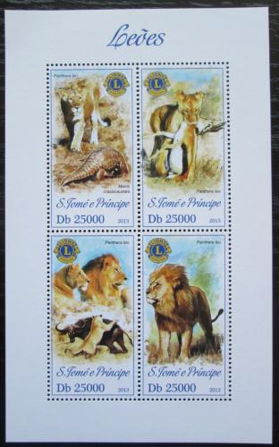 Poštové známky Svätý Tomáš 2013 Levy Mi# 5291-94 Kat 10€